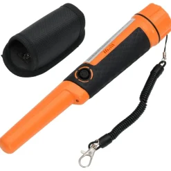Appareils De Détection Et Attaches-vidaXL Détecteur de métaux pinpointer orange