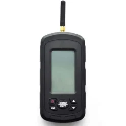 vidaXL Détecteur de poissons noir