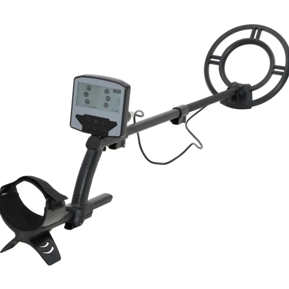 Appareils De Détection Et Attaches-vidaXL Détecteur métaux réglage automatique profondeur recherche 18 cm