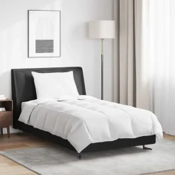 vidaXL Duvet d'hiver avec oreiller 2 pcs Blanc Plume de canard