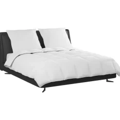 vidaXL Duvet d'hiver avec oreiller 3 pcs Blanc Plume de canard