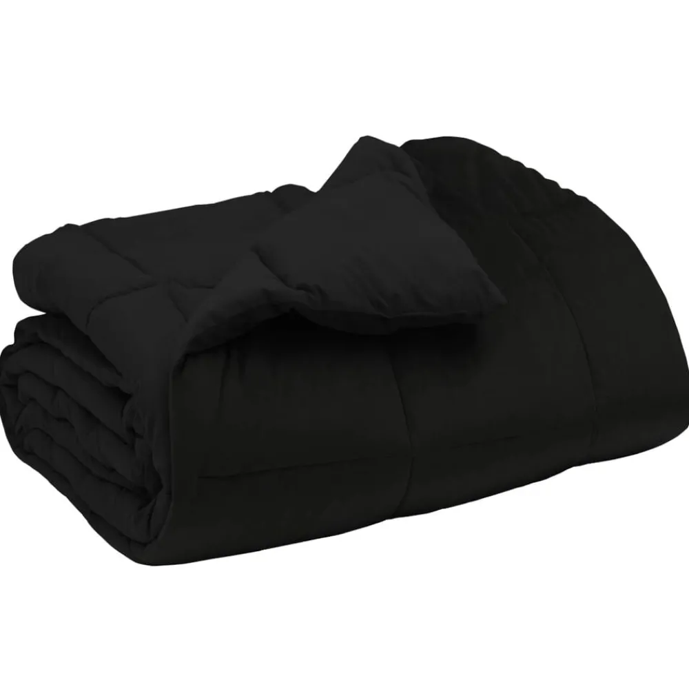 vidaXL Duvet d'hiver Matelassé 200 x 200 cm Microfibre