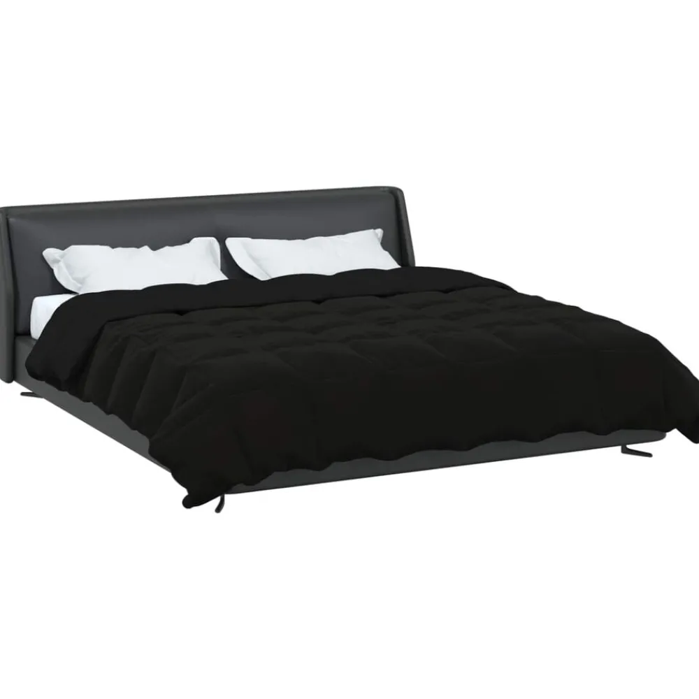vidaXL Duvet d'hiver Matelassé 200 x 200 cm Microfibre