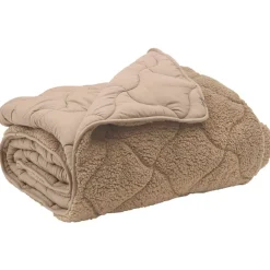 vidaXL Duvet d'hiver 135 x 200 cm Microfibre et polaire Teddy