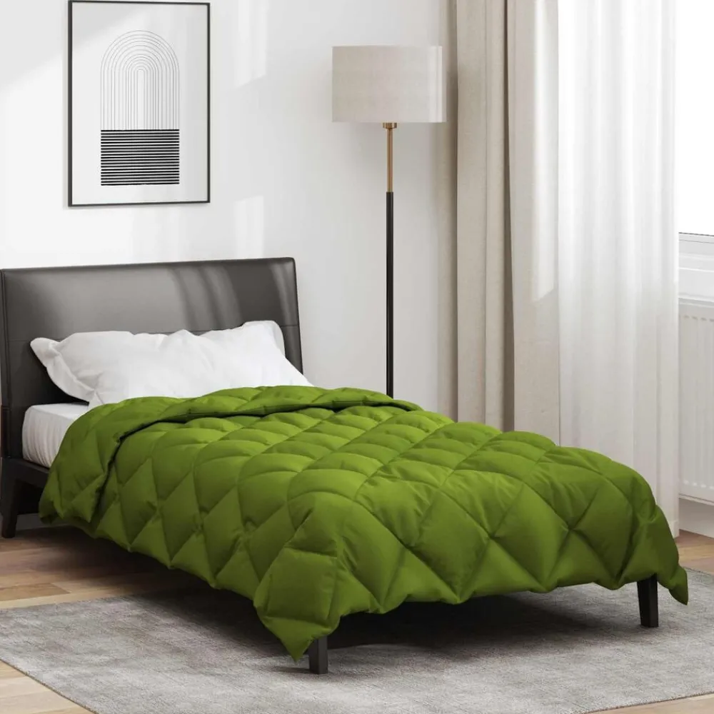 vidaXL Duvet d'hiver 135 x 200 cm Microfibre