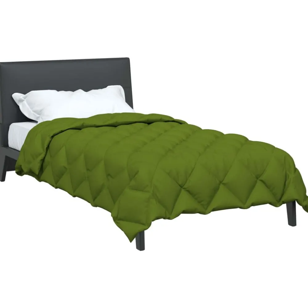 vidaXL Duvet d'hiver 135 x 200 cm Microfibre