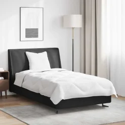 Linge-vidaXL Duvet d'été simple avec oreiller 2 pcs Blanc Microfibre