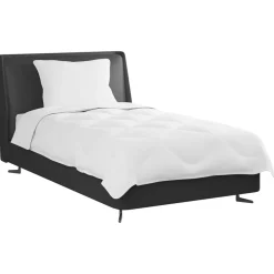 vidaXL Duvet d'été simple avec oreiller 2 pcs Blanc Microfibre