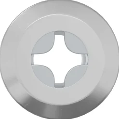 vidaXL Ecrou de verrouillage 2 pcs Nickel M6 x 15 mm Acier