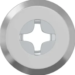 vidaXL Ecrou de verrouillage 2 pcs Argenté M6 x 15 mm Acier