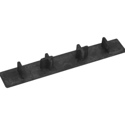 Matériaux De Construction-vidaXL Embouts de terrasse 10 pcs Plastique Noir