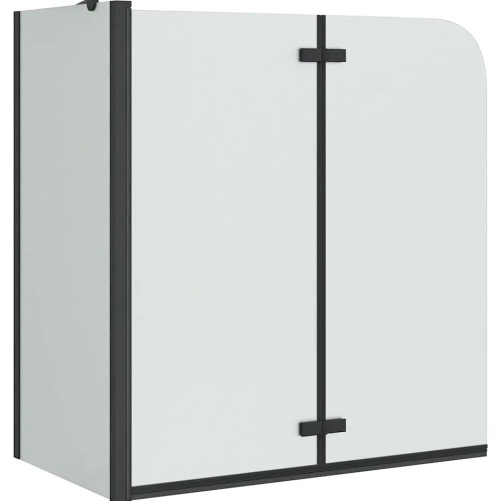 Plomberie-vidaXL Enceinte de Douche 120 x 68 x 130 cm Noir