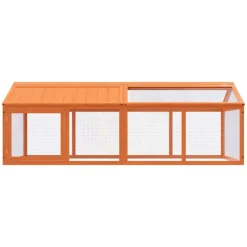 vidaXL Enclos animaux 200x112,5x74 cm bois massif de pin