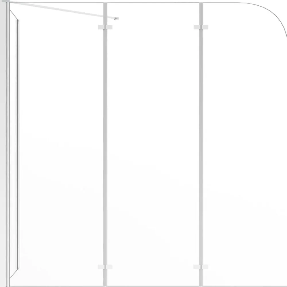 Plomberie-vidaXL Enclos de bain 120x69x130 cm Verre trempé Transparent
