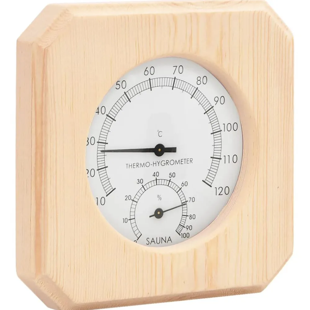 vidaXL Ensemble 2 en 1 hydrothermographe et minuterie à sable de sauna