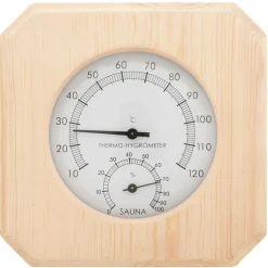 vidaXL Ensemble 2 en 1 hydrothermographe et minuterie à sable de sauna
