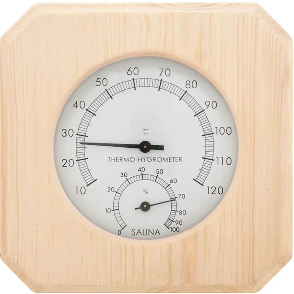 vidaXL Ensemble 2 en 1 hydrothermographe et minuterie à sable de sauna