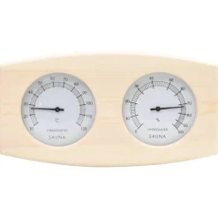 Piscine & Spa-vidaXL Ensemble 2 en 1 hydrothermographe et minuterie à sable de sauna