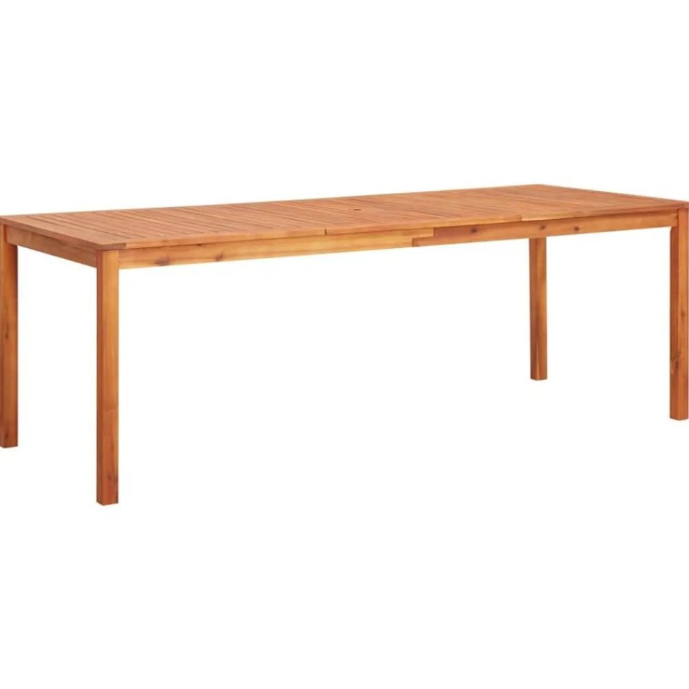 vidaXL Ensemble à manger de jardin 7 pcs avec coussins Acacia solide