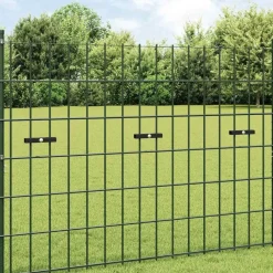 vidaXL Ensemble de 10 connecteurs de tapis en U de jardin