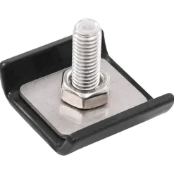 Clôtures & Barrières-vidaXL Ensemble de 25 connecteurs de tapis de grille Anthracite