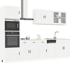 vidaXL Ensemble de 7 meubles de cuisine "Porto" en bois d'ingénierie