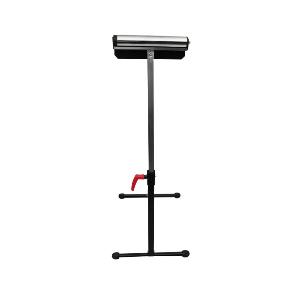 Outils-vidaXL Ensemble de 2 supports réglables de rouleau
