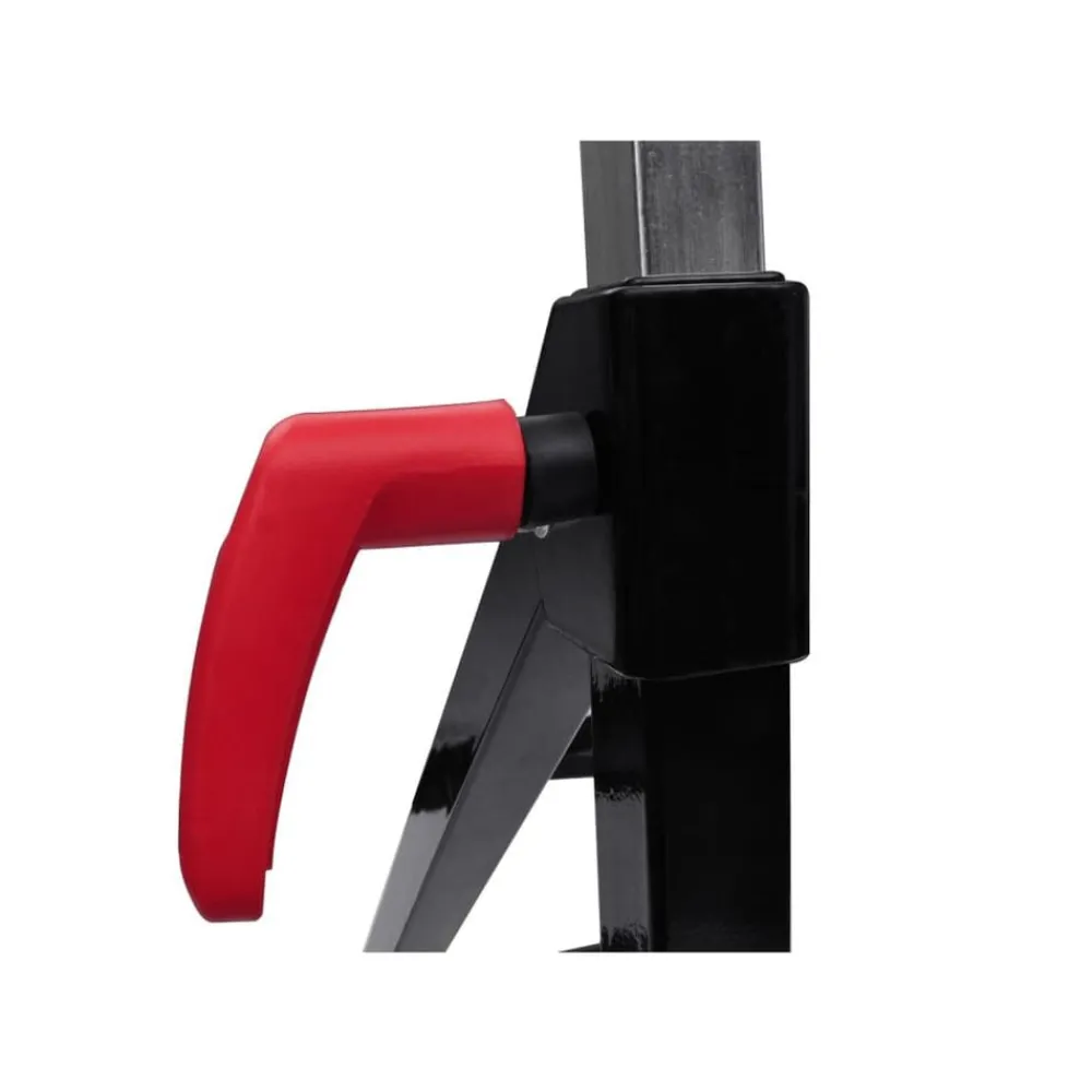 Outils-vidaXL Ensemble de 2 supports réglables de rouleau