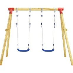 Jeux De Plein Air-vidaXL Ensemble de balançoire 230x130x166 cm Bois de pin
