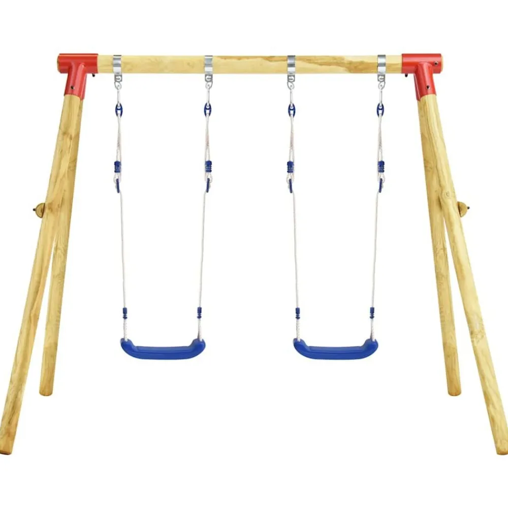 Jeux De Plein Air-vidaXL Ensemble de balançoire 230x130x166 cm Bois de pin