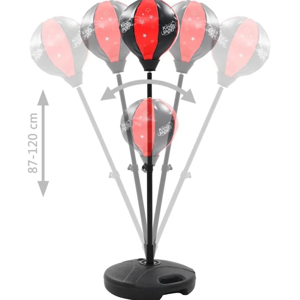 Jouets-vidaXL Ensemble de balle de frappe pour enfants 87-120 cm
