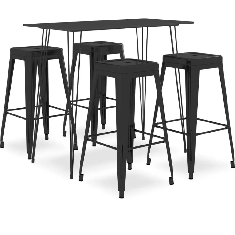 vidaXL Ensemble de bar 5 pcs