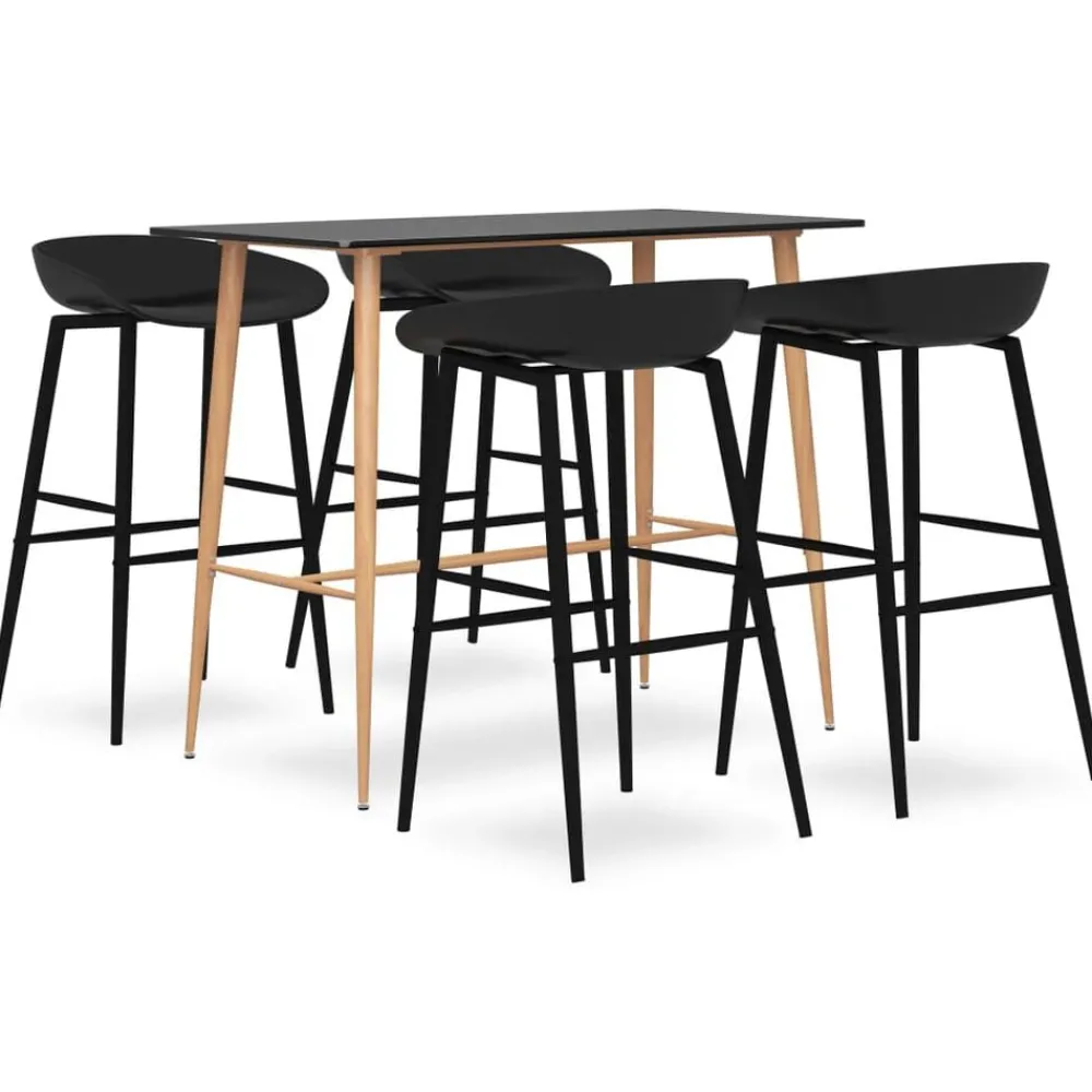 vidaXL Ensemble de bar 5 pcs