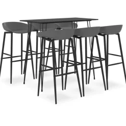 vidaXL Ensemble de bar 7 pcs
