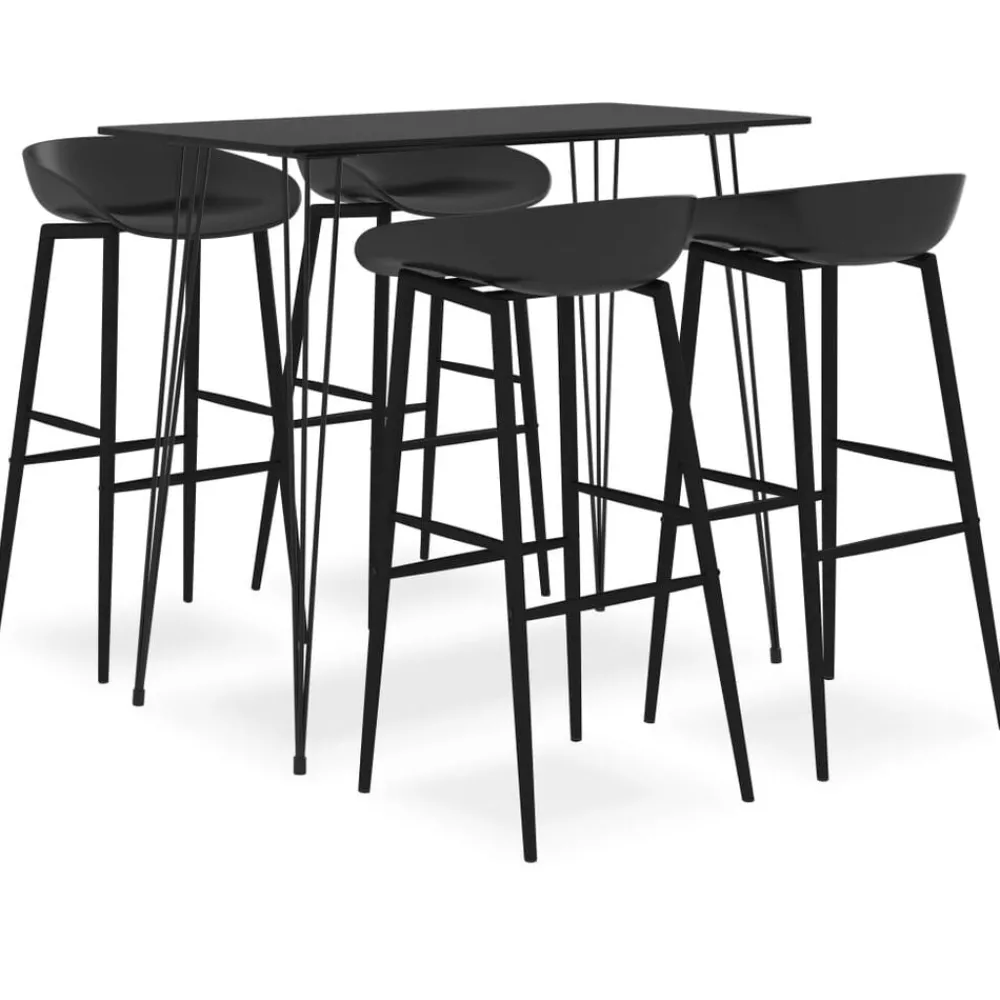 vidaXL Ensemble de bar 5 pcs