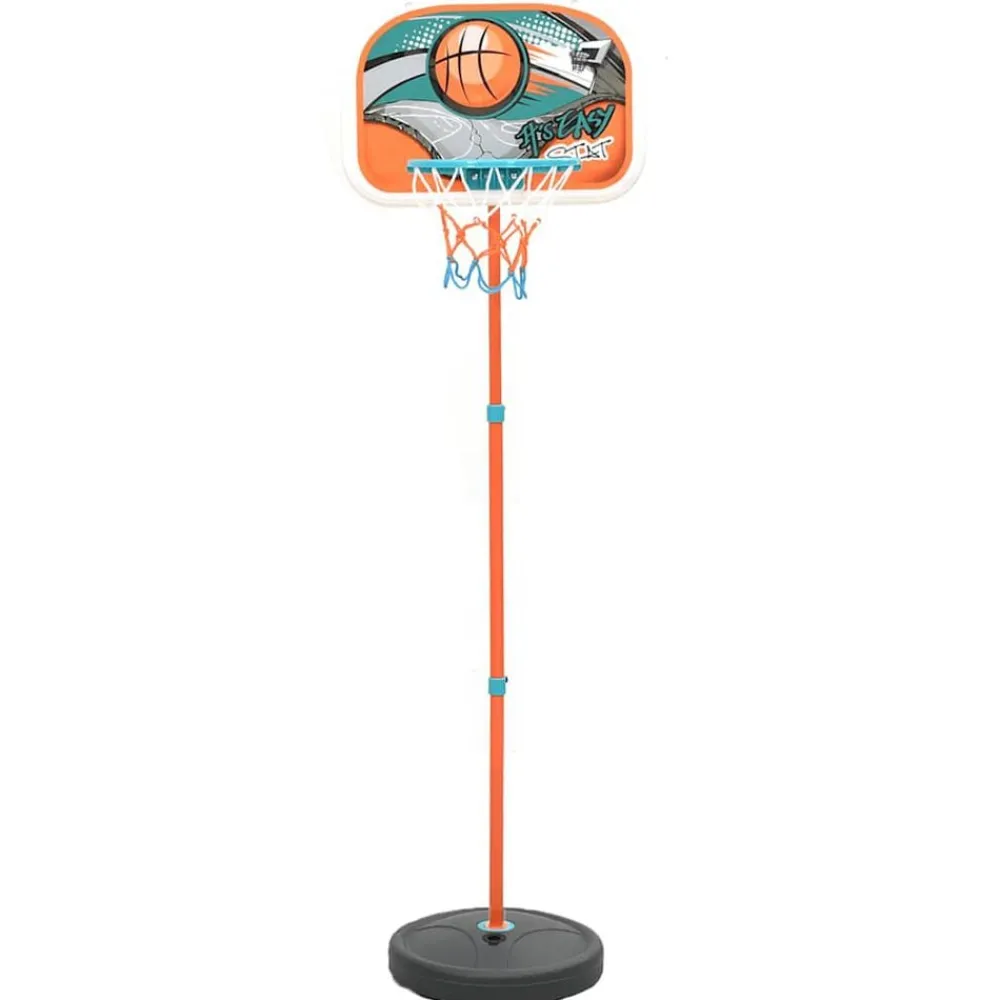 vidaXL Ensemble de basket portable réglable 133-160 cm