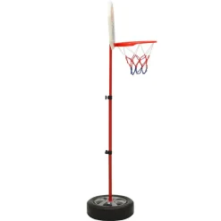 Jouets-vidaXL Ensemble de basket réglable pour enfants 120 cm