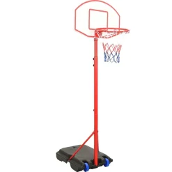 vidaXL Ensemble de basket portable réglable 200-236 cm
