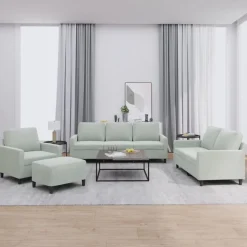 vidaXL Ensemble de canapés 4 pcs avec coussins Velours
