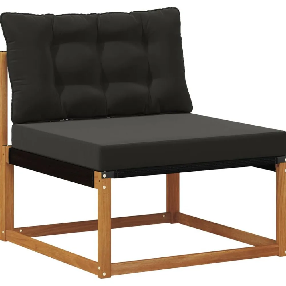 vidaXL Ensemble de Canapés avec coussin 4 pcs