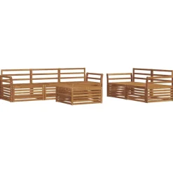 vidaXL Ensemble de canapés d'extérieur 6 pcs