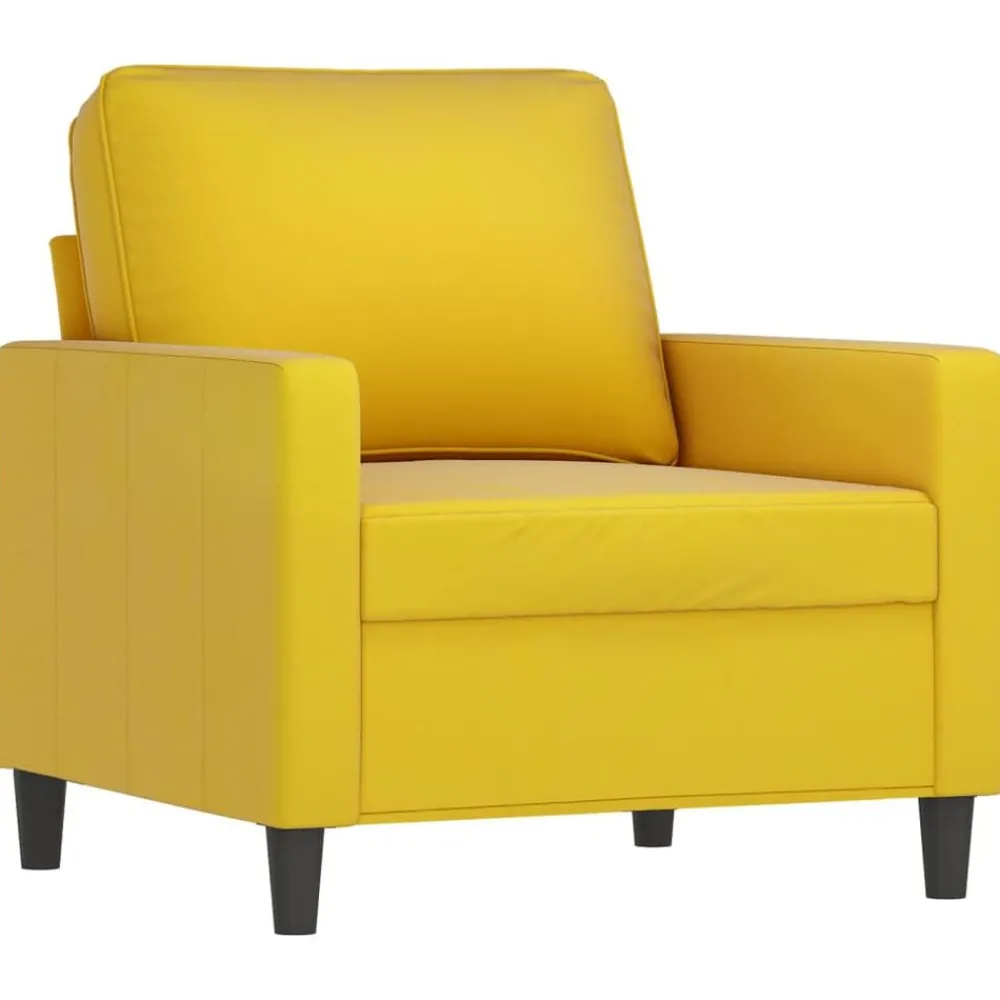 vidaXL Ensemble de canapés 4 pcs avec coussins Velours