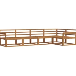 vidaXL Ensemble de canapés d'extérieur 5 pcs