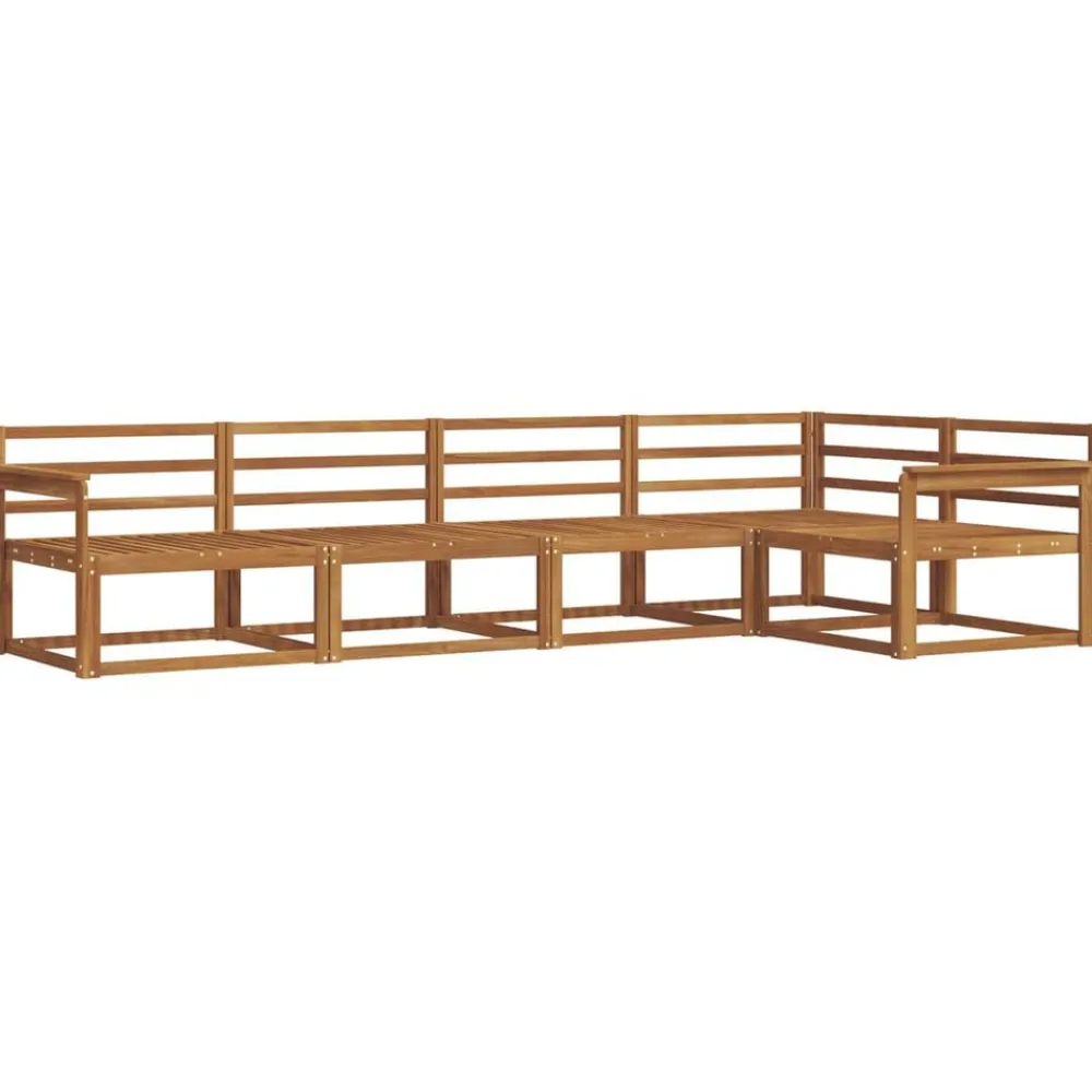 vidaXL Ensemble de canapés d'extérieur 5 pcs