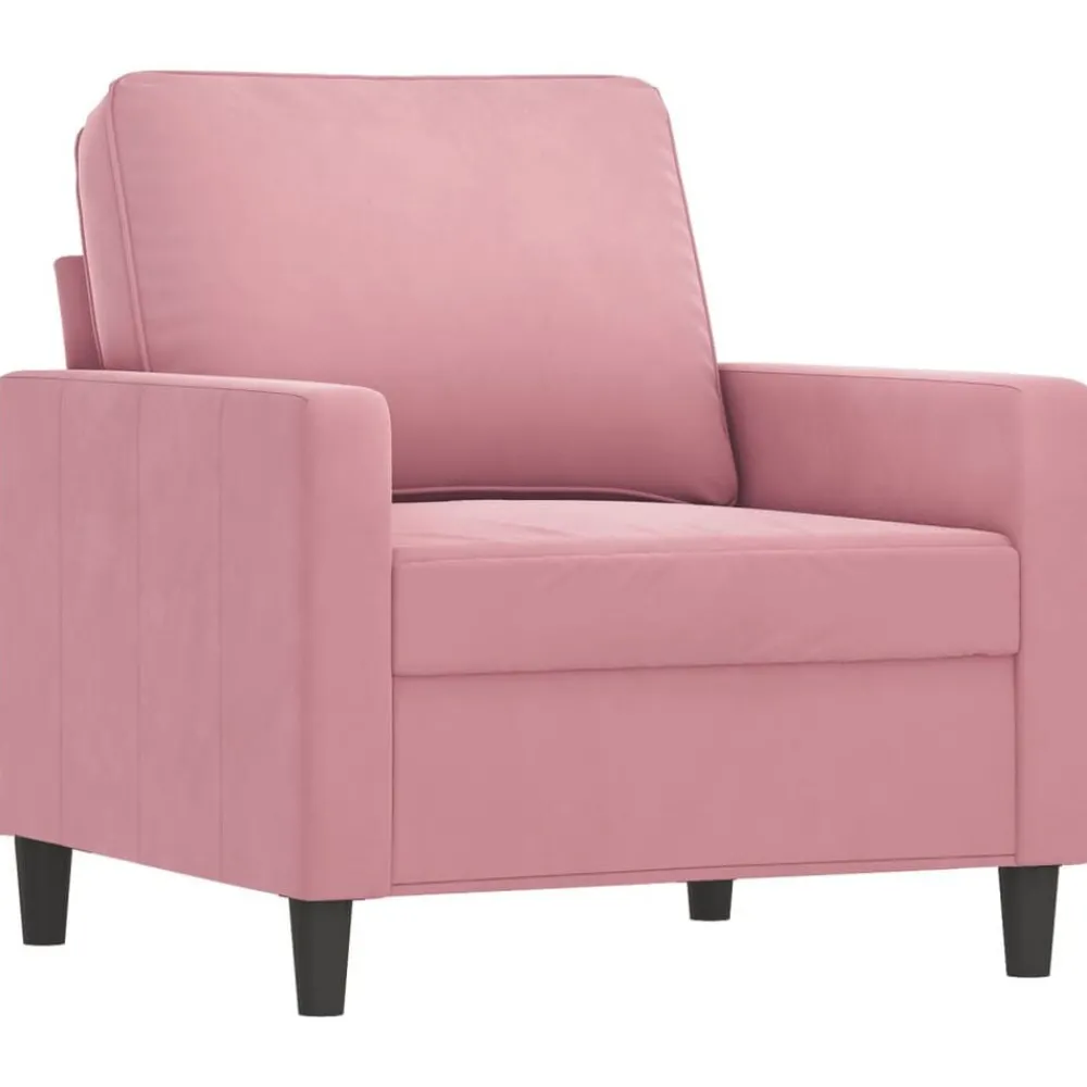 vidaXL Ensemble de canapés 4 pcs avec coussins Velours