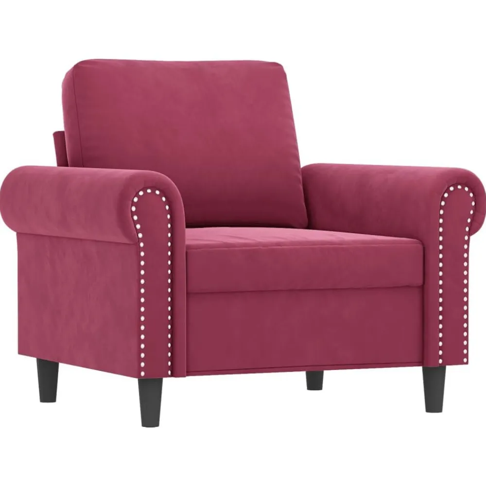 vidaXL Ensemble de canapés 3 pcs avec coussins Velours