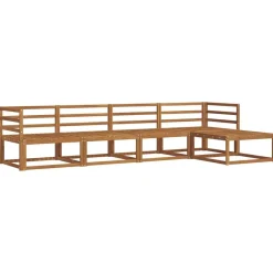 vidaXL Ensemble de canapés d'extérieur 5 pcs