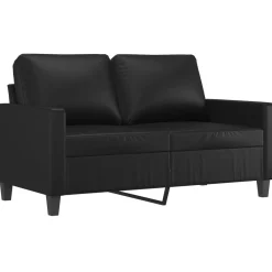 vidaXL Ensemble de canapés 3 pcs avec coussins Similicuir
