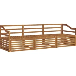 vidaXL Ensemble de canapés d'extérieur 3 pcs