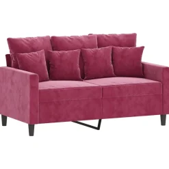 vidaXL Ensemble de canapés 3 pcs avec coussins Velours